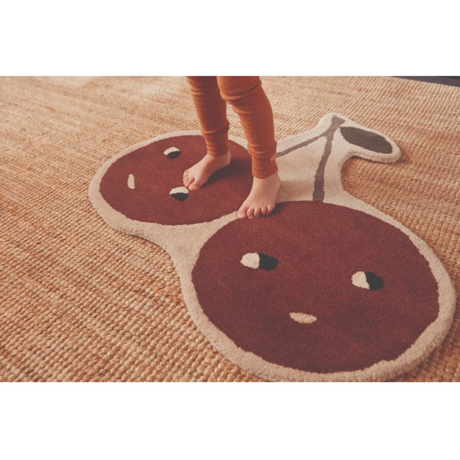 OYOY Teppich Cherry Rug Nutmeg