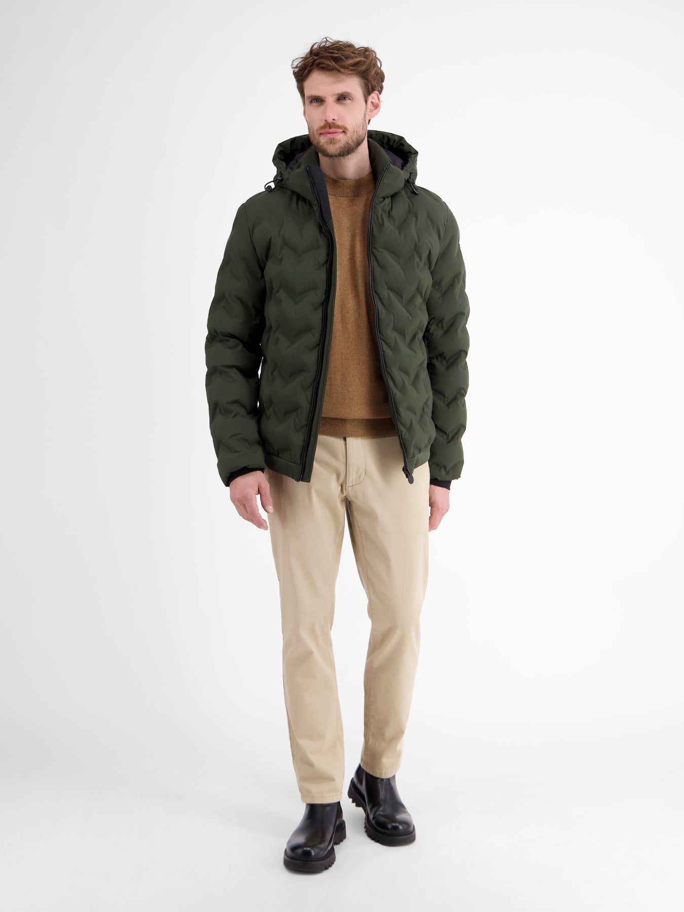 Herren-Pullover mit Turtle-Neck