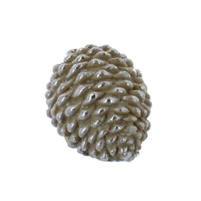 Zapfen gold - aus Polyresin - ca. 7,5 x 6 x 6 cm