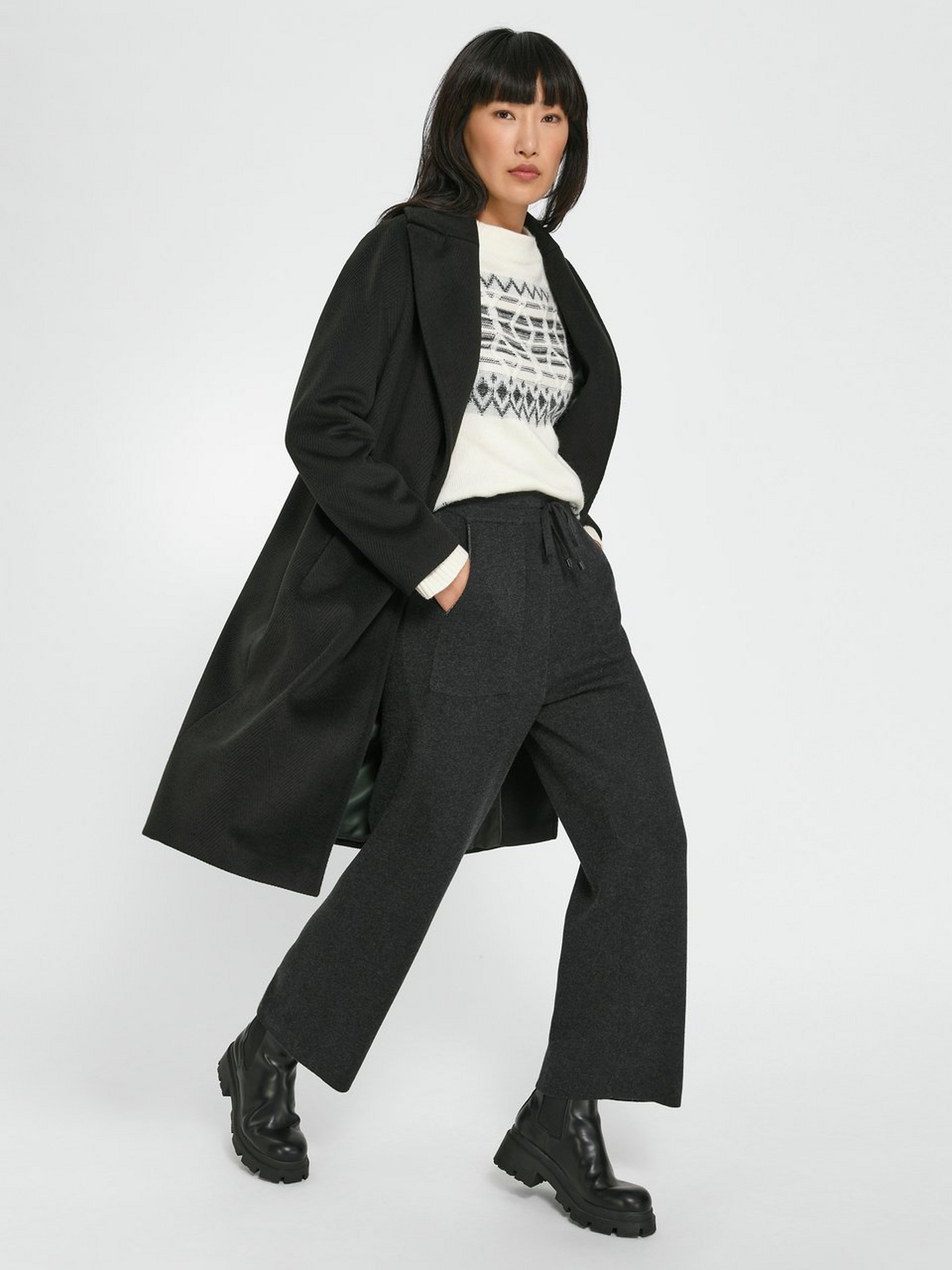 Strick-Culotte in 7/8-Form