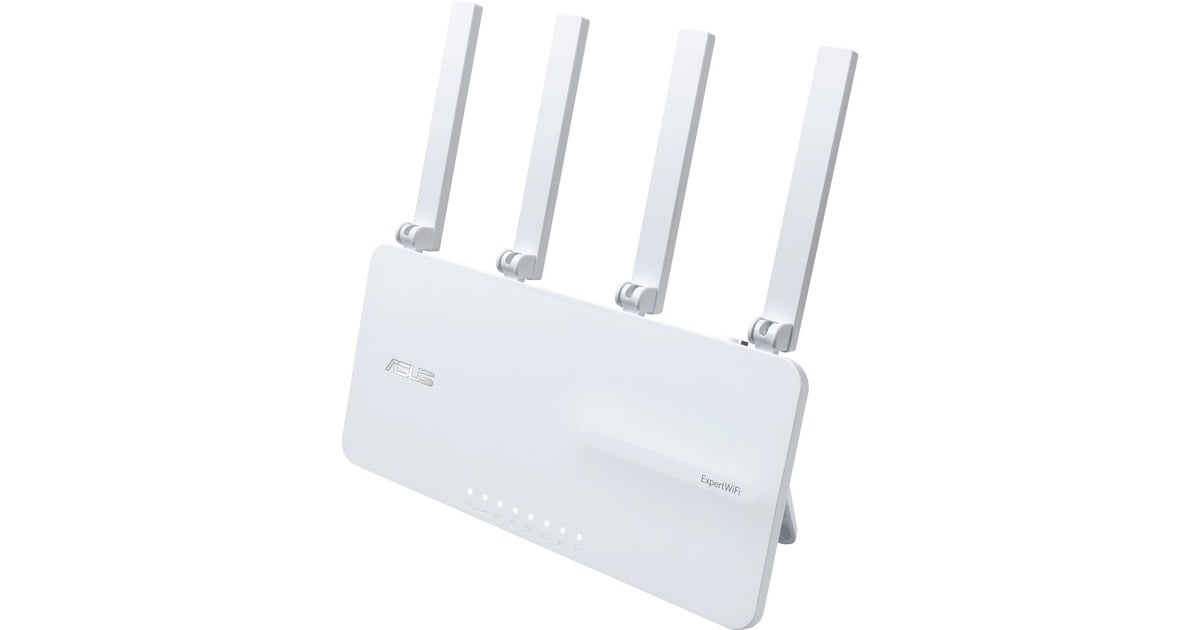 ASUSExpertWiFi EBR63 mesh router  (Wit, Router, access point, switch, beveiligingsgateway)