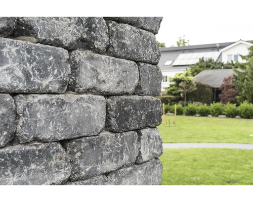 iBrixx Ambiente Grande basalt muursteen 28 x 21 x 14 cm
