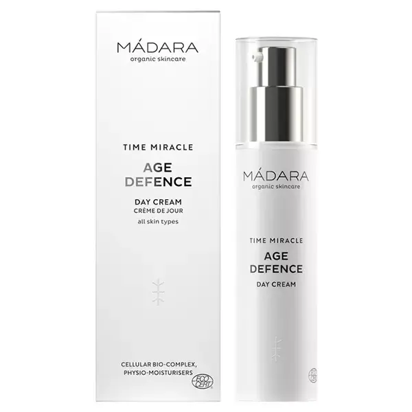 MÁDARA Time Miracle Age Defence Crème de Jour Anti-Âge Bio 50ml