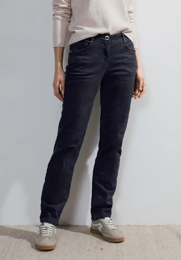 Casual Fit Jeans - blue black washed