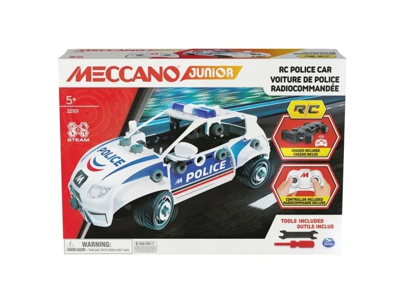 Meccano JR RC politibil
