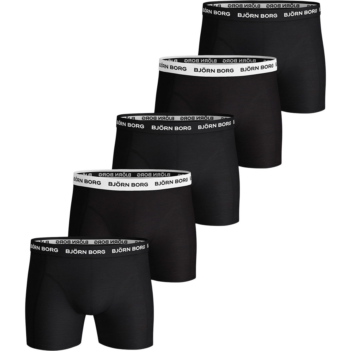 Björn Borg Essential 5-Pak Boxershorts Herre