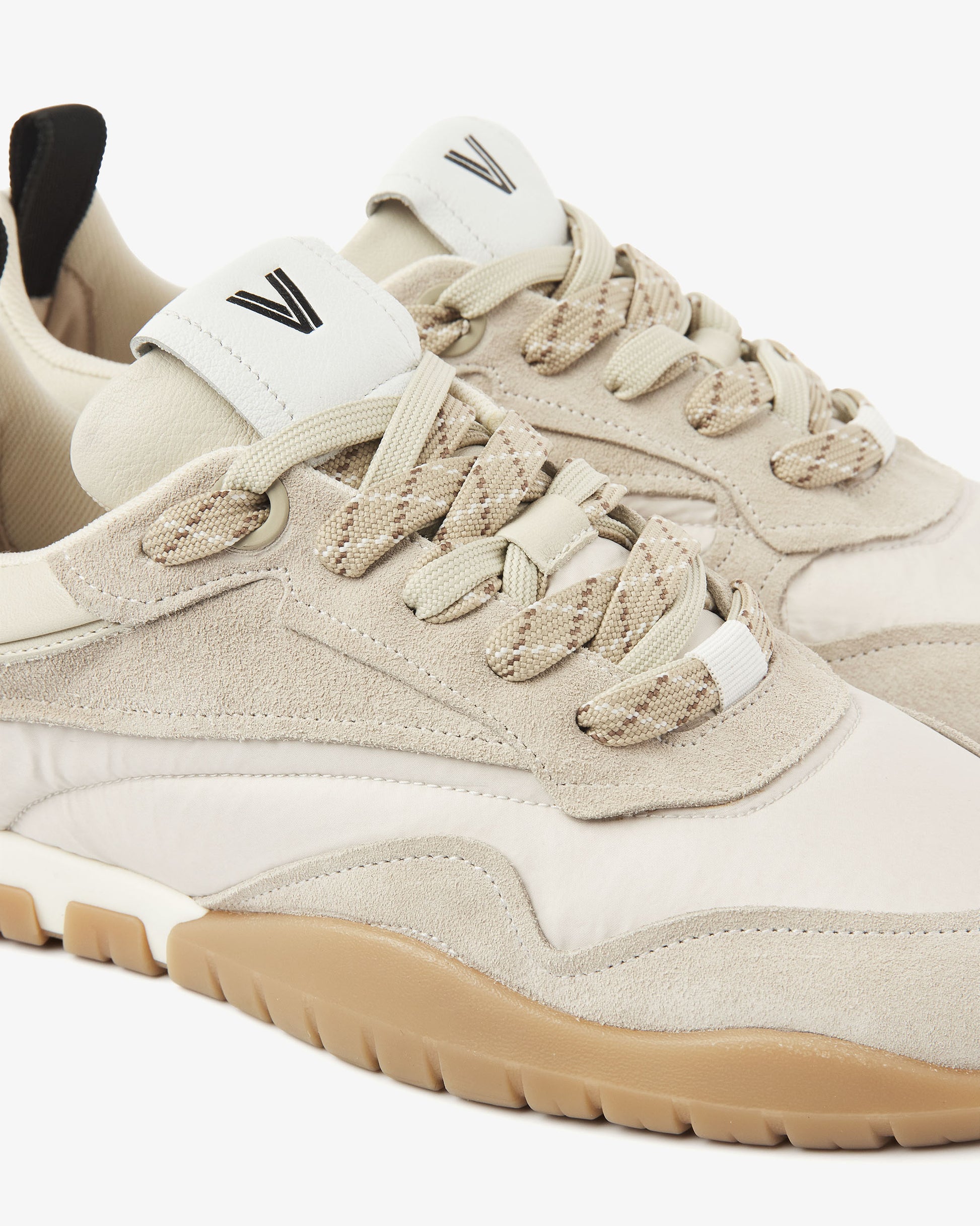 VIA VAI beige heren sneakers Frenkie Aaron