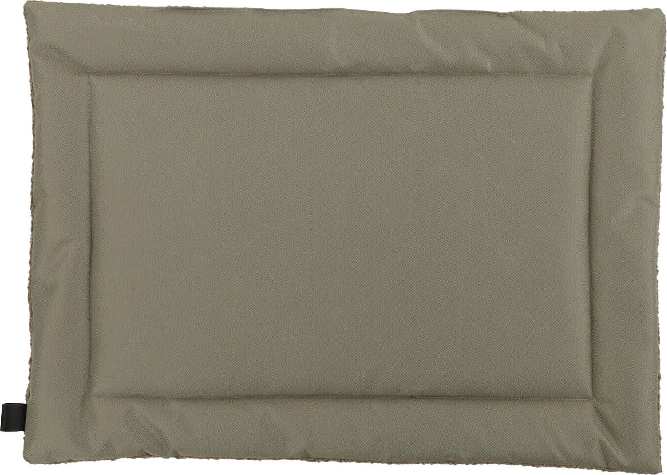 Overseas Petlife benchkussen Teddy taupe 60 x 45 x 2 cm