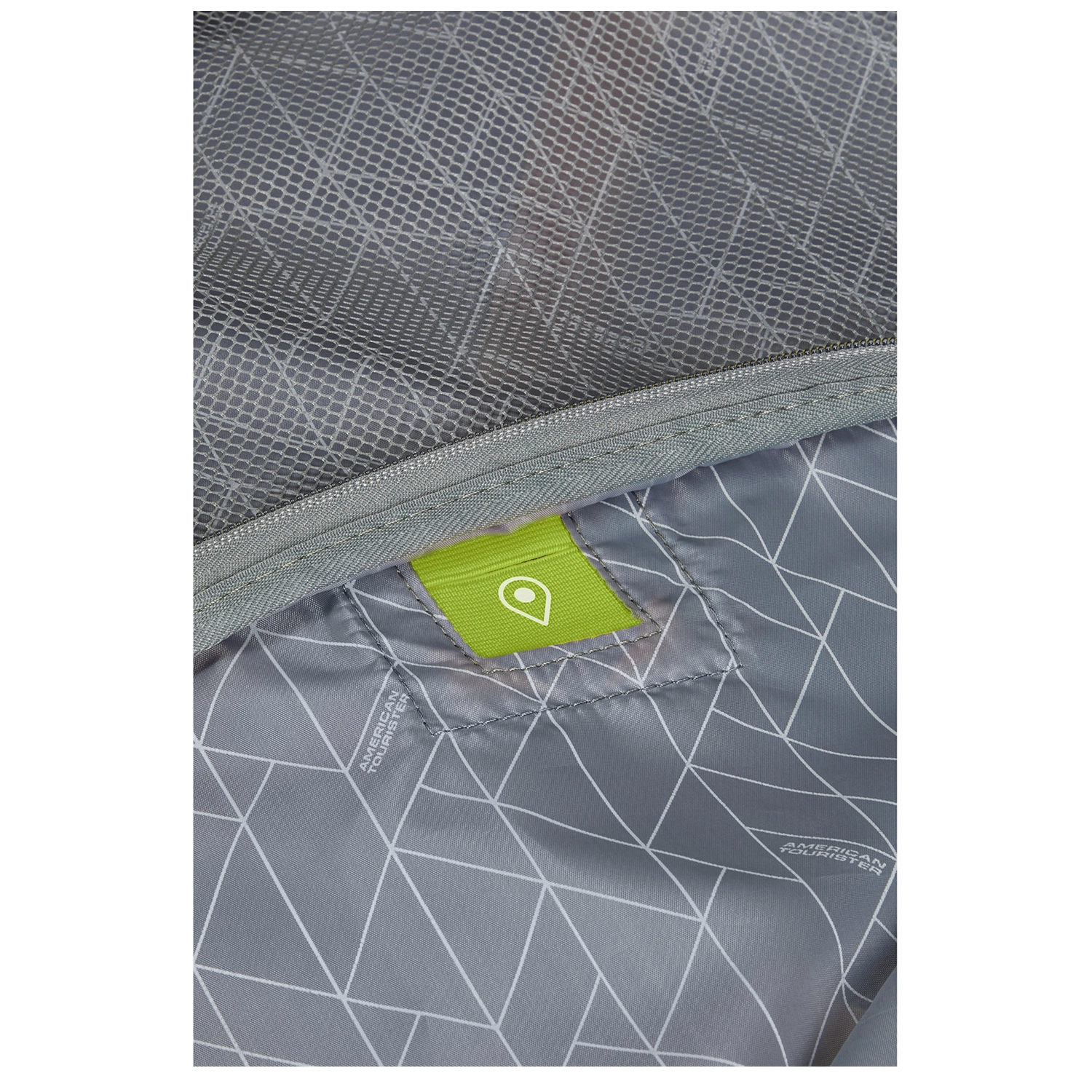 American Tourister Fastforward Spinner 55 EXP Neon Lime