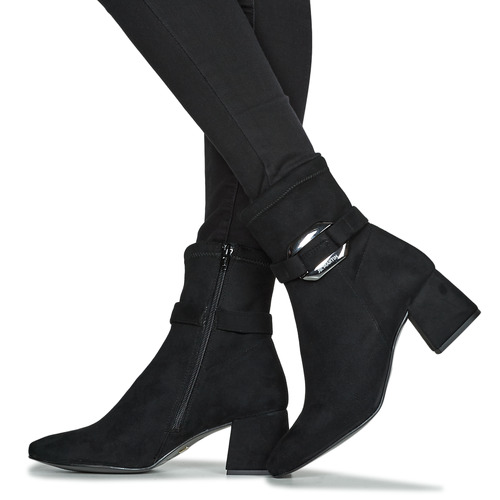 JB Martin - VAGUE - TOILE SUEDE STRETCH NOIR