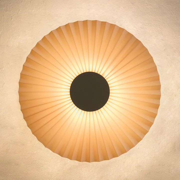 Hartô - Carmen LED-Wandleuchte S, Ø 50 cm, slate grey (RAL 7016)