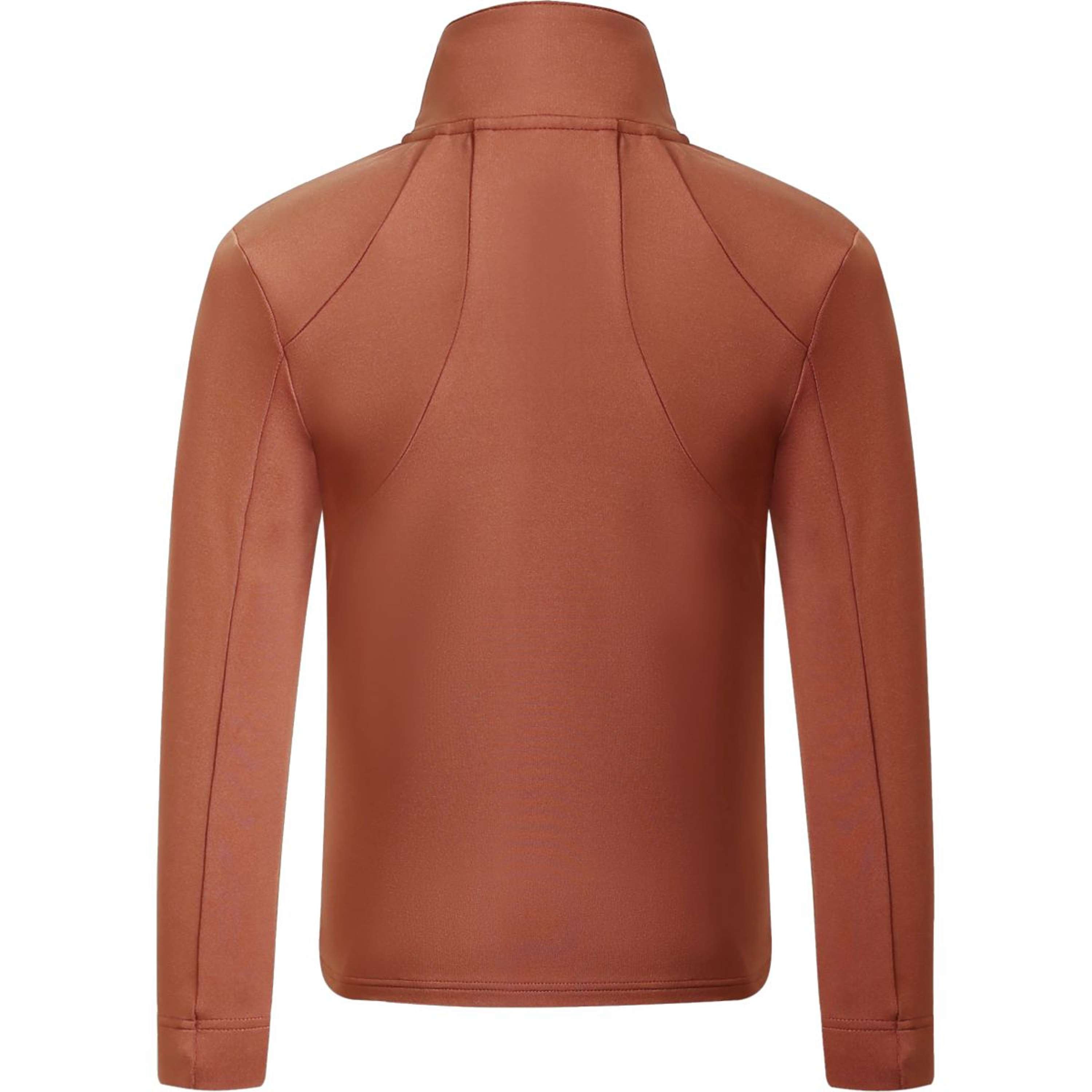 Covalliero Shirt AW25 Kids Lange Mouwen Rust