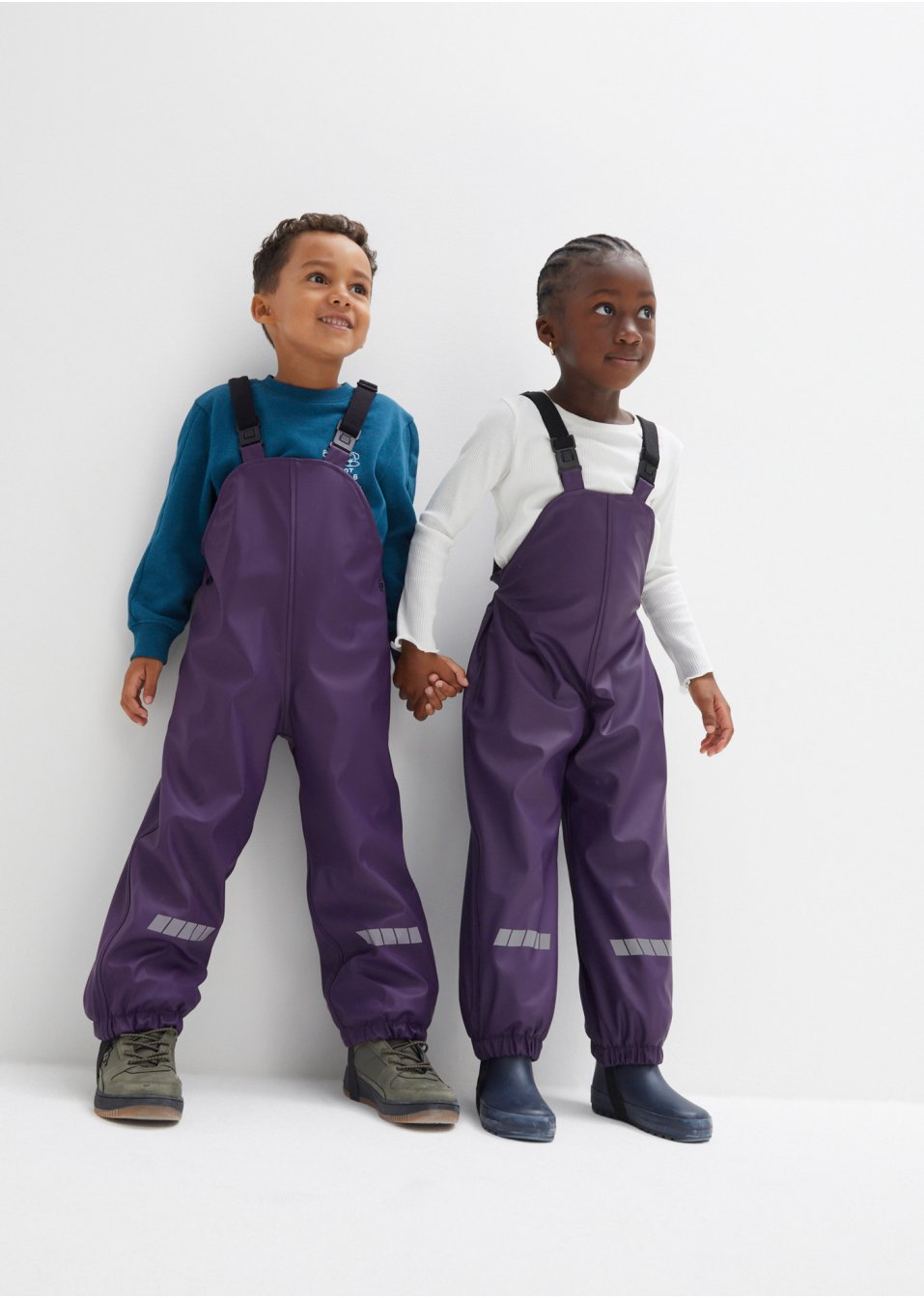 Pantalon salopette imperméable thermo enfant