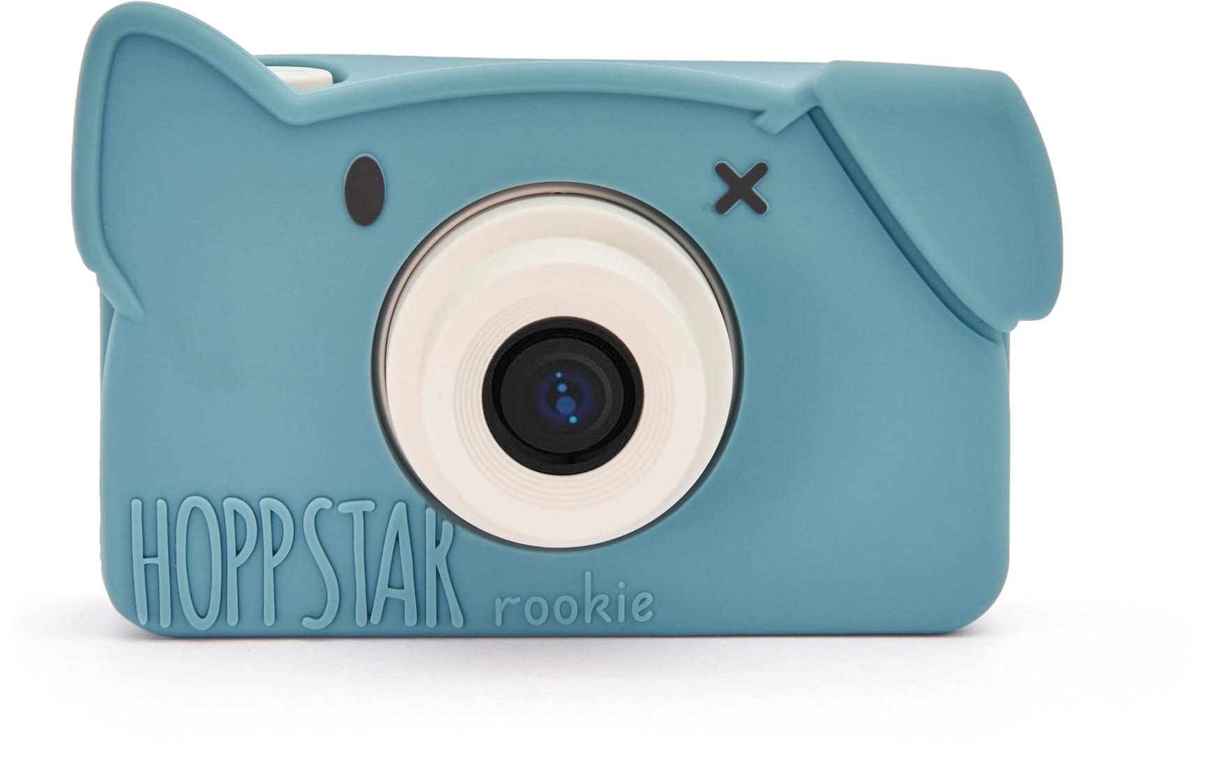 Kinderkamera Digitalkamera Hoppstar Rookie Kids BlauKamera mit beliebten Funktionen wie Fotorahmen, Fotofilter und Gesichtserkennung