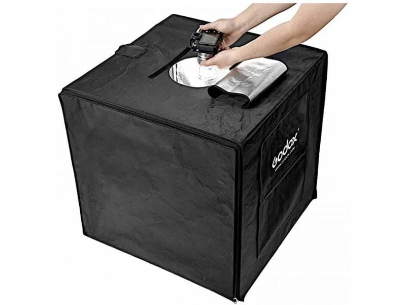 Godox Aufnahmebox LSD60 Tragbares LED-Ministudio Tragbares LED-Fotostudiozelt mit hoher Farbtreü