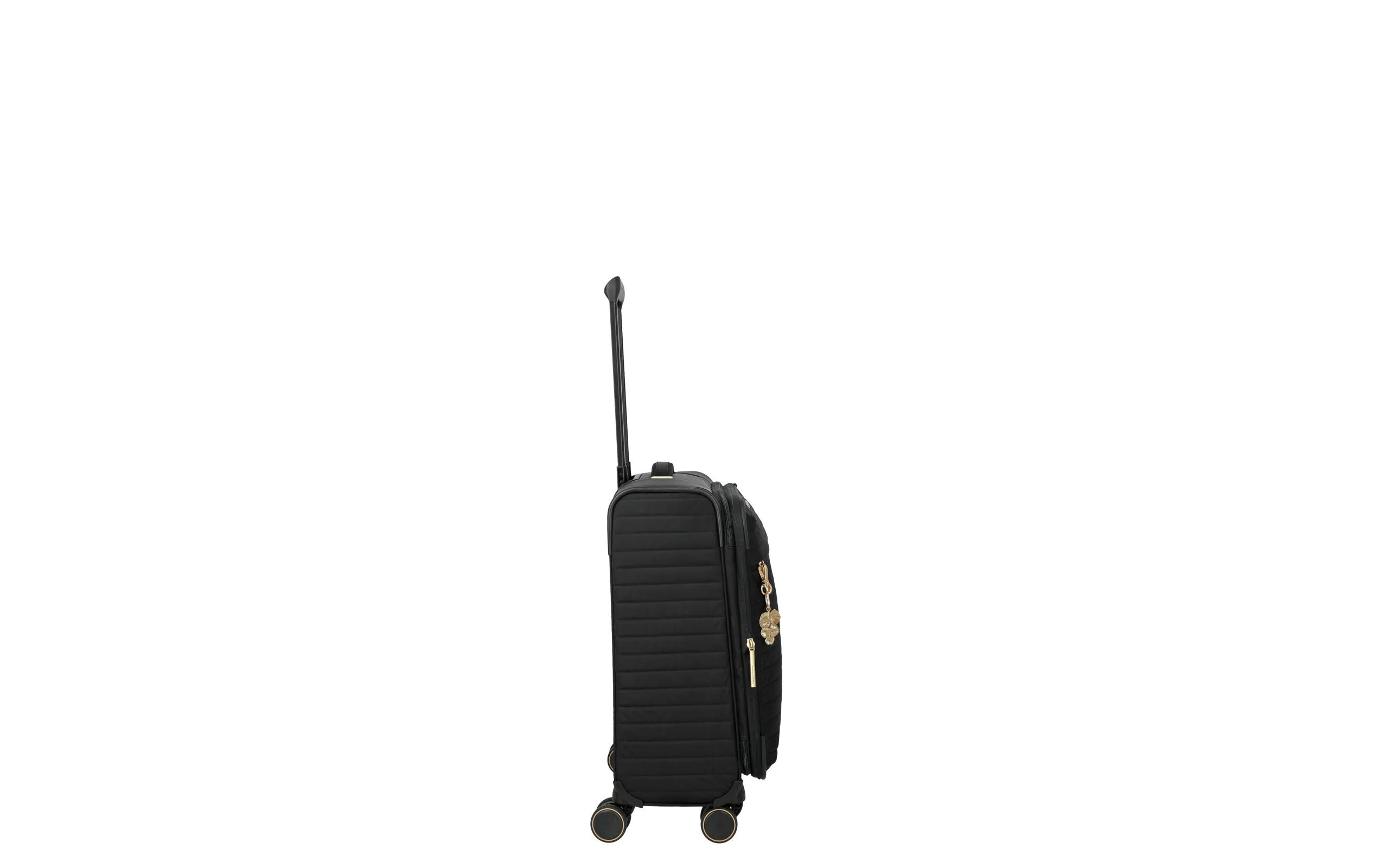Barbara Stepp Trolley S erweiterbar, Schwarz<br>Reisekoffer