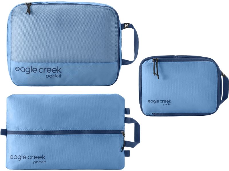 eagle creek Pack-It Essentials Set Blau Kleiderbeutel-Set