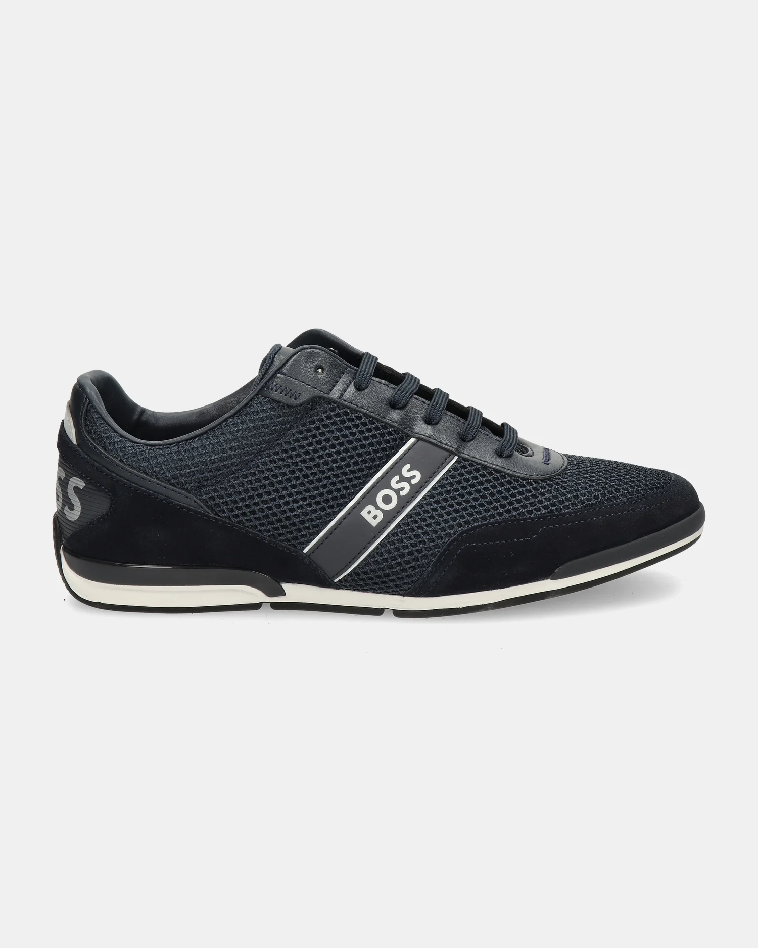 BOSS Saturn Lage sneakers  - blauw
