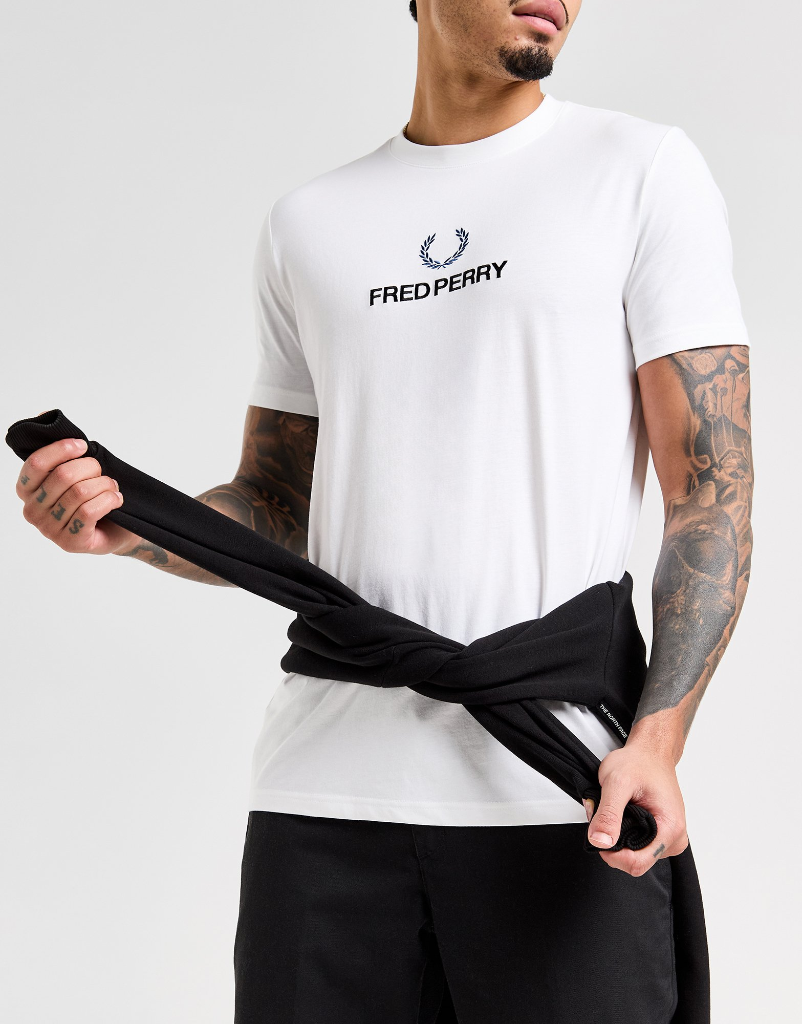 Fred Perry T-Shirt Global Stack Logo Homme