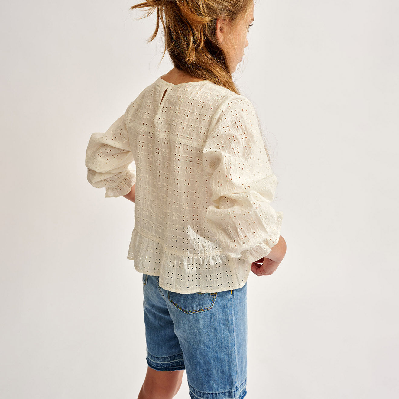 Bellerose Blouse brodée Hyper blanche