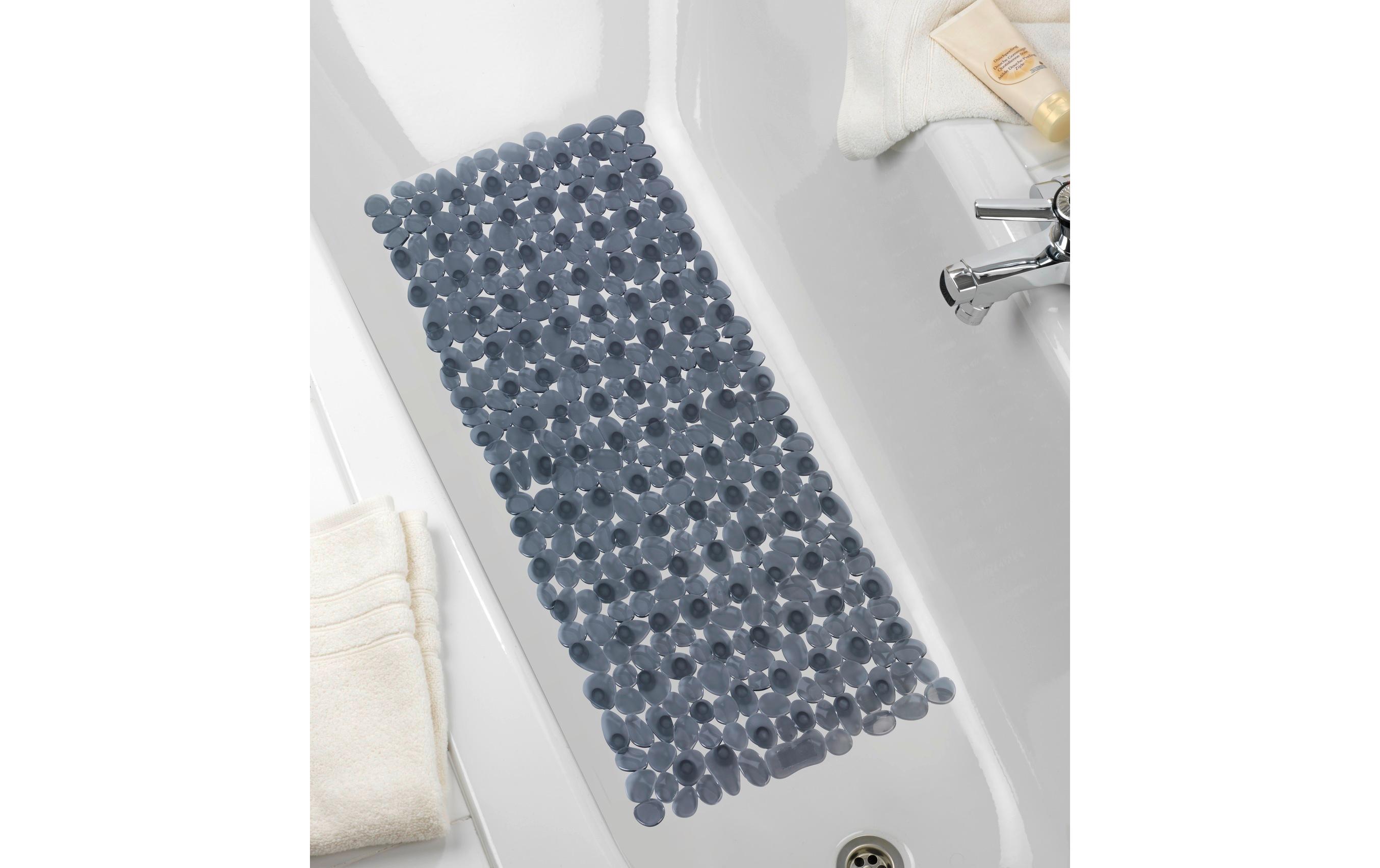 Badewanneneinlage Paradise AnthrazitDekorative Badewannenmatte