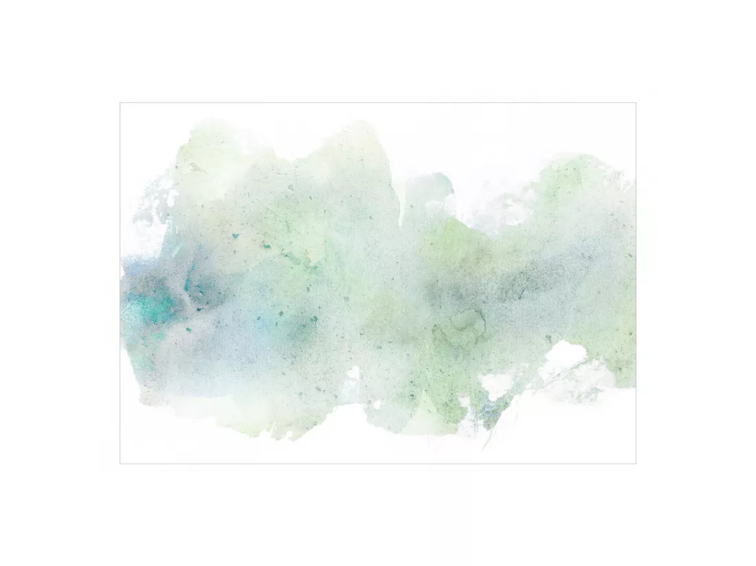 Papier peint Menthe Pastel - 300 x 210 cm
