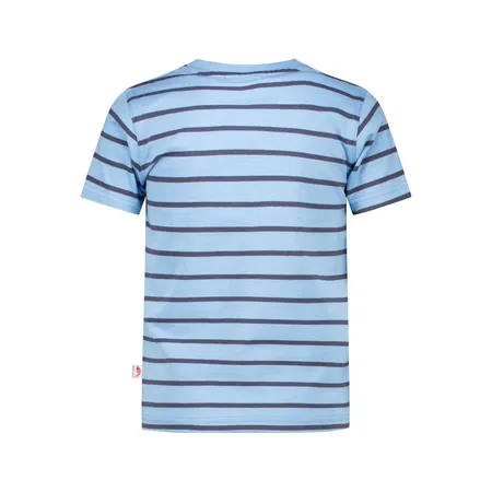 Salt and Pepper Jungen T-Shirt Feuerwehr blau 116/122