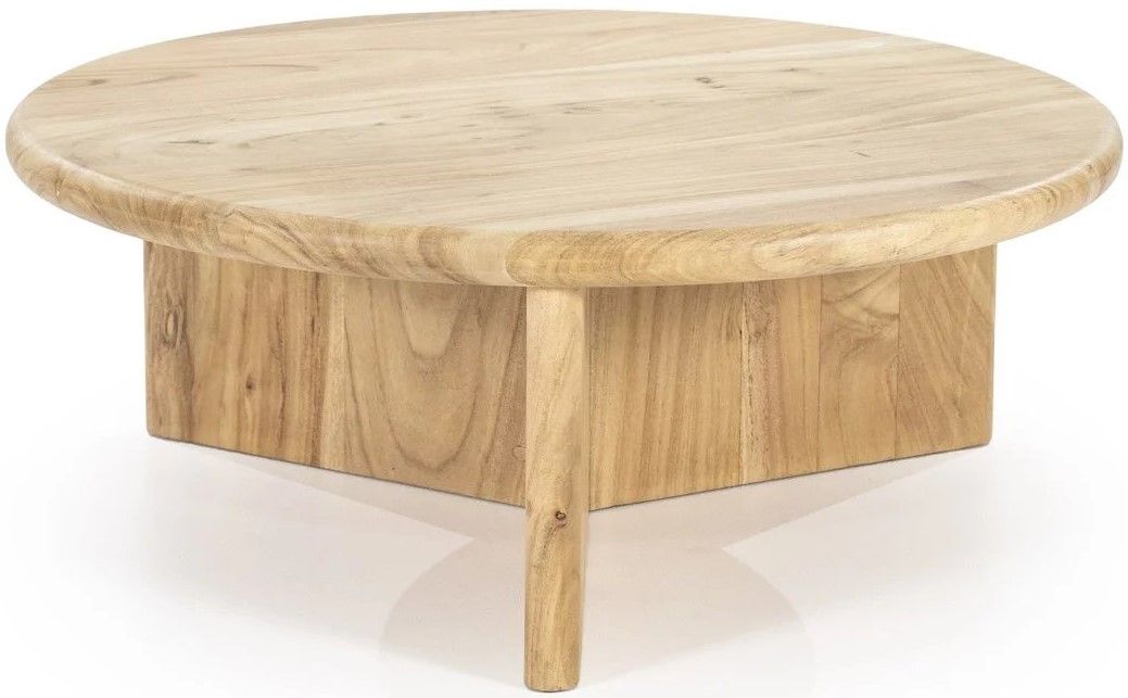 Salontafel large Natural 240111 Leoti ⌀80  x H30 cm