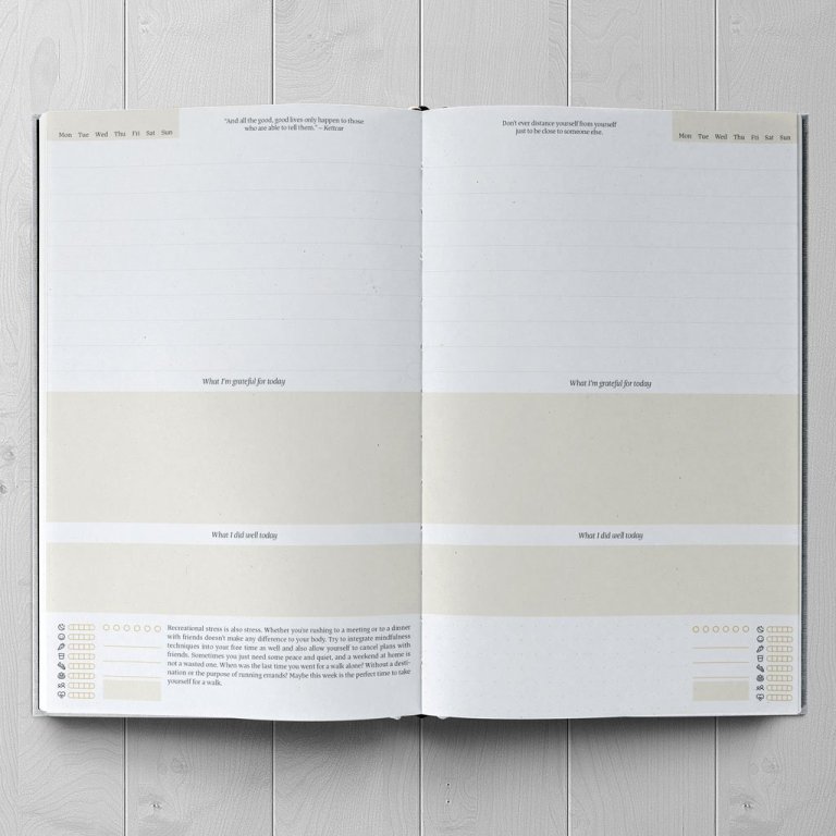 Self-love and gratitude journal A Good Day