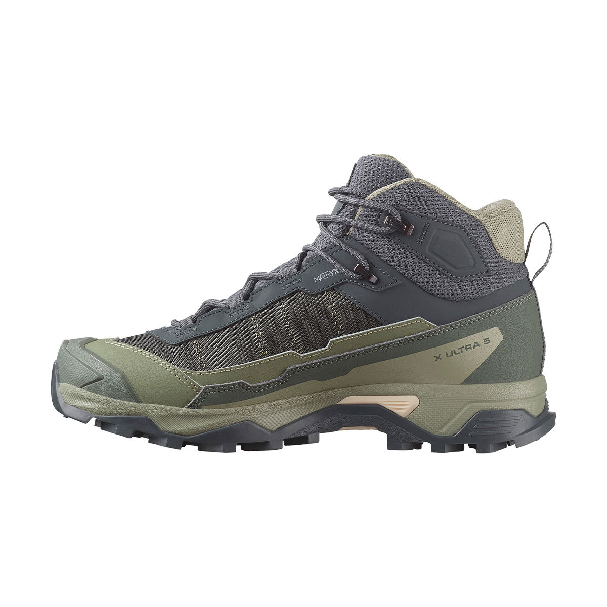 Salomon X Ultra 5 Mid Gore-Tex vandrestøvle, dame (Turbulence Sage)