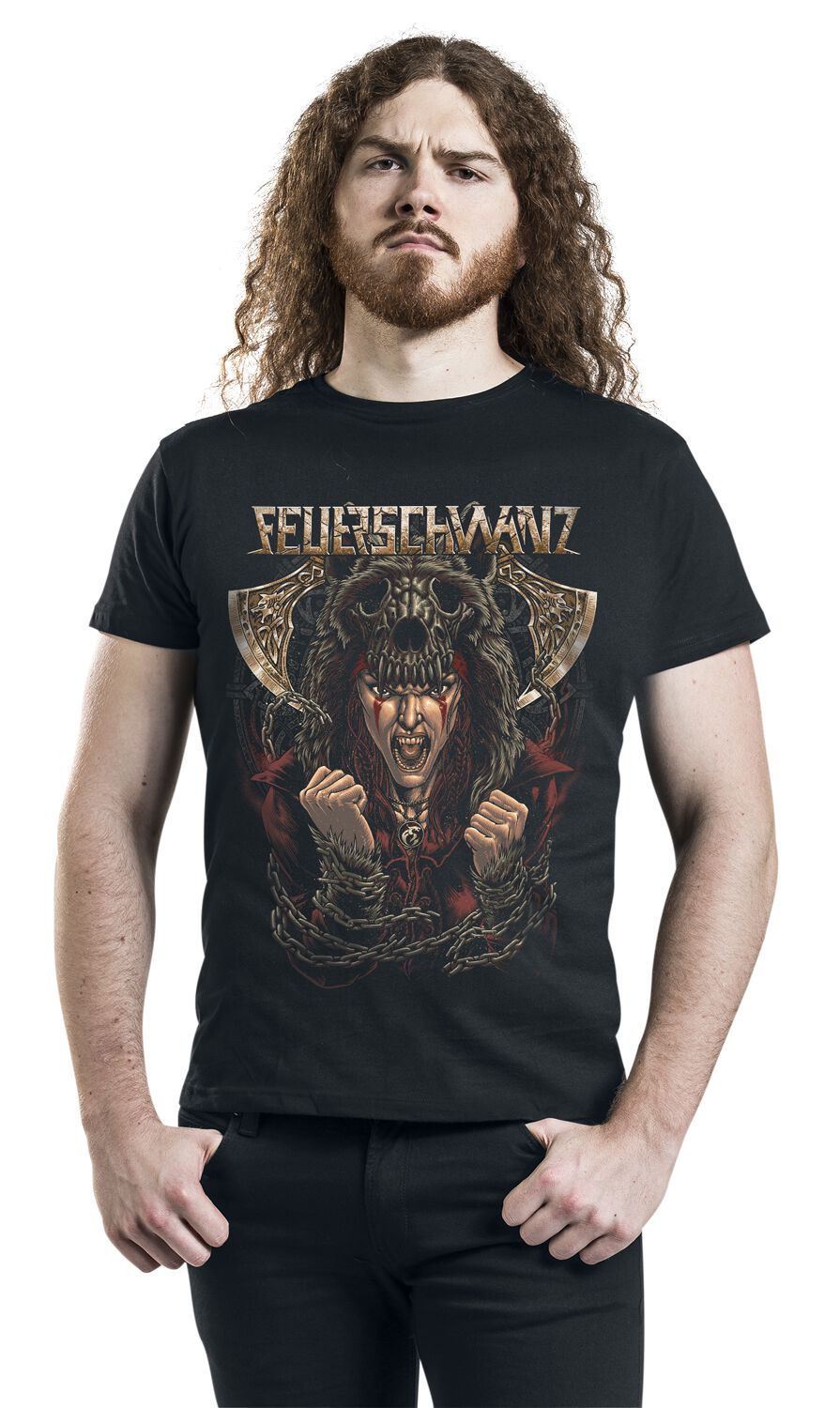Feuerschwanz T-Shirt Manches courtes
