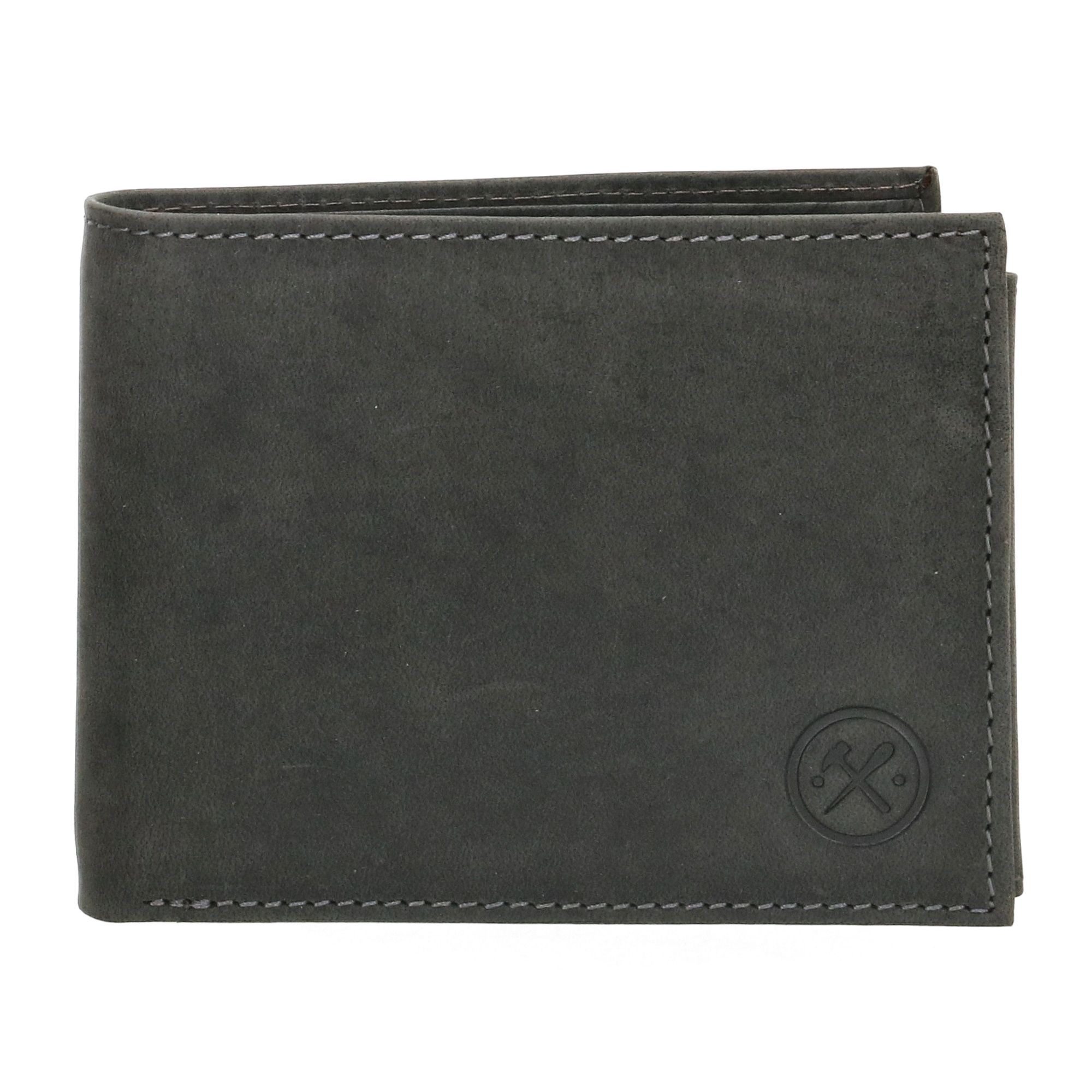 Hide & Stitches Idaho Portemonnee Billfold Zwart