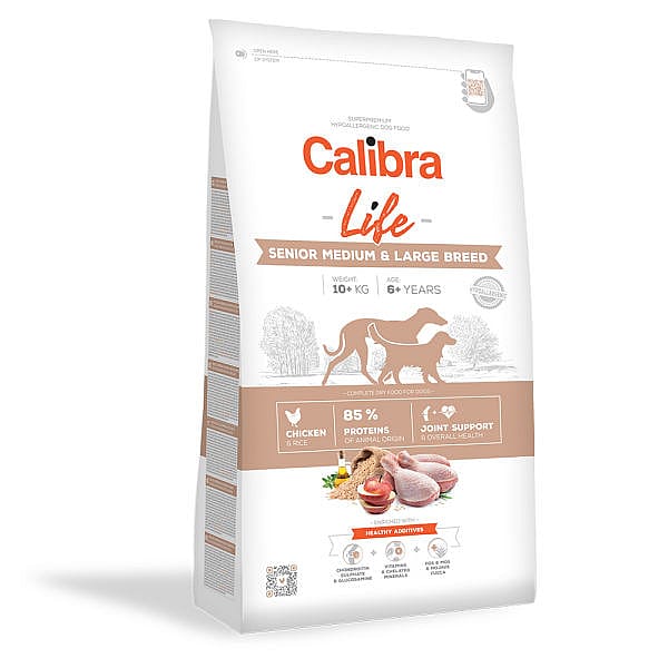 Calibra Hond Life Senior Medium and Large Breed Chicken