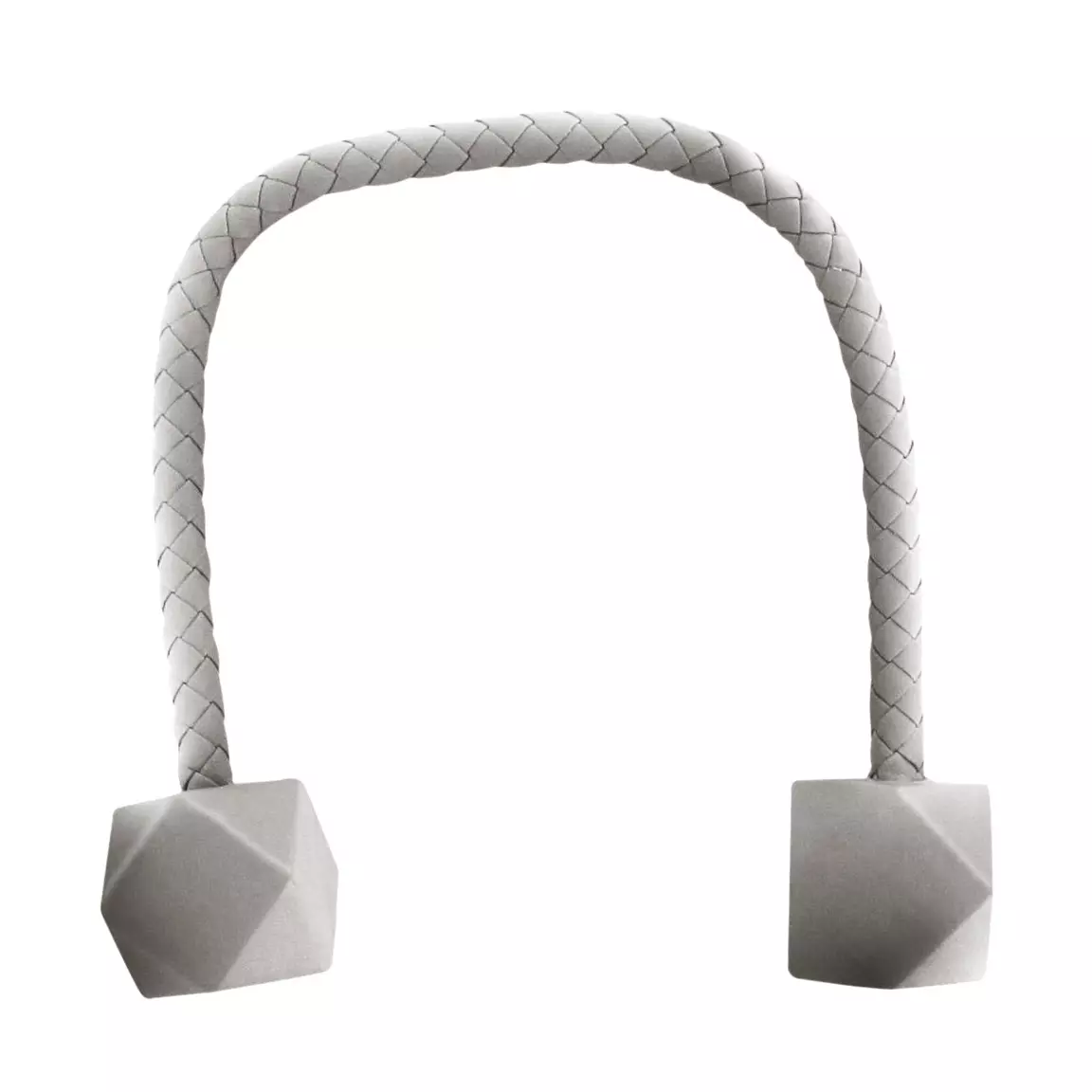 Embrasse rideau Twist Argent