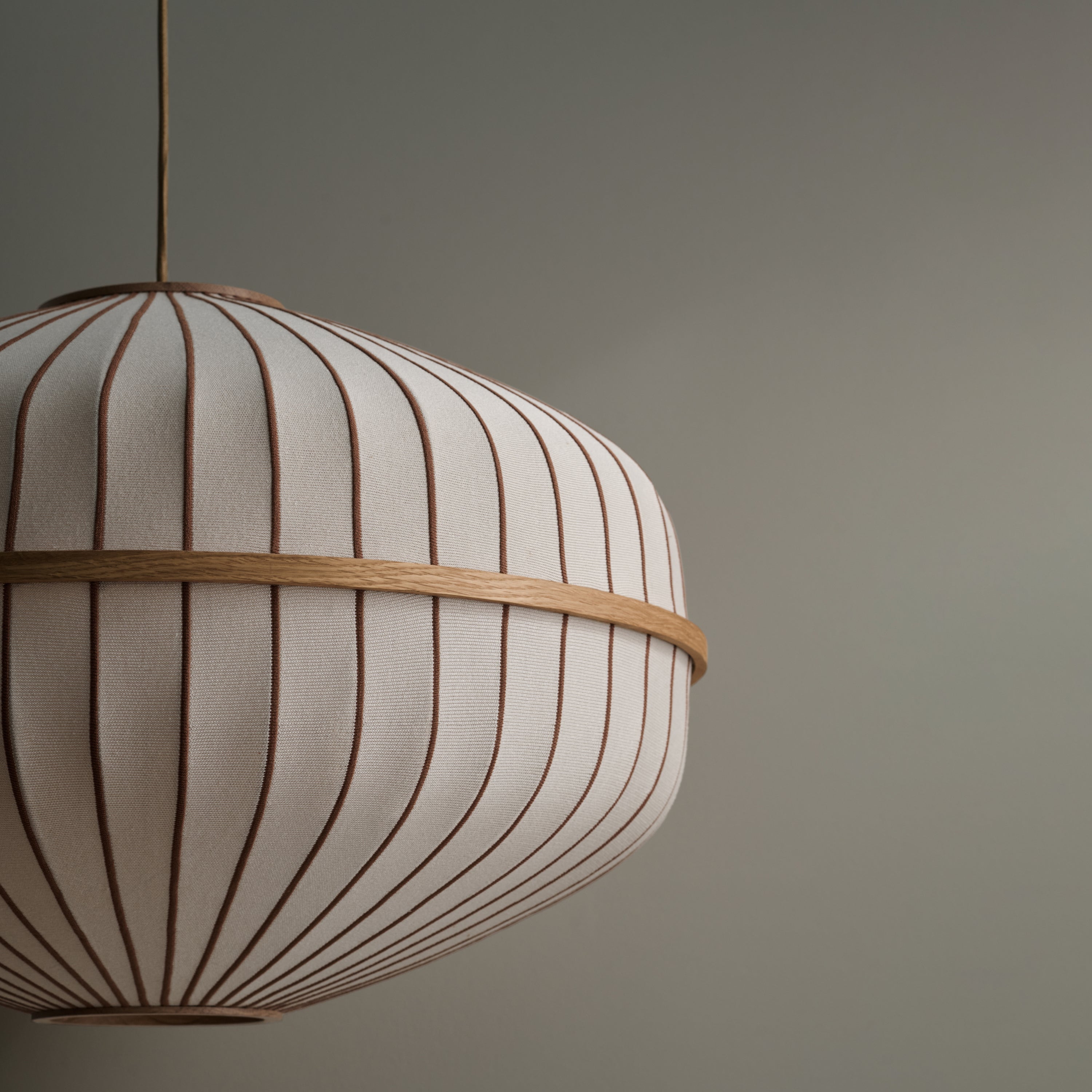 Bolia Lucén Hanglamp Ã 60 cm - Ellips - Geolied Hout
