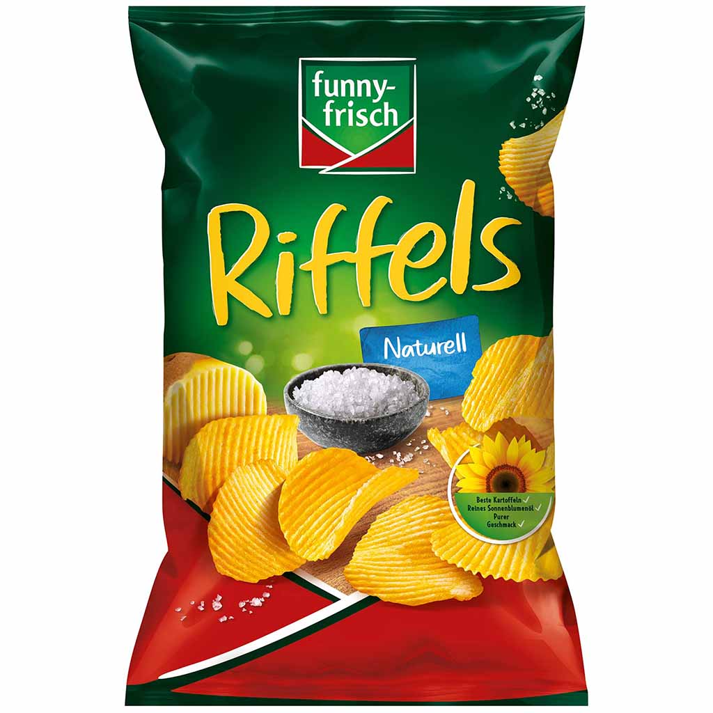 funny frisch Riffels Naturell 150g MHD:3.3.25