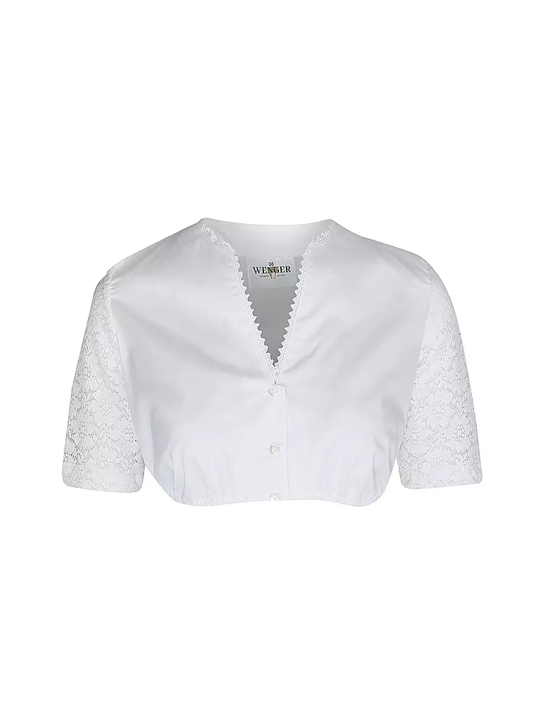 WENGER Dirndlbluse TINA weiss