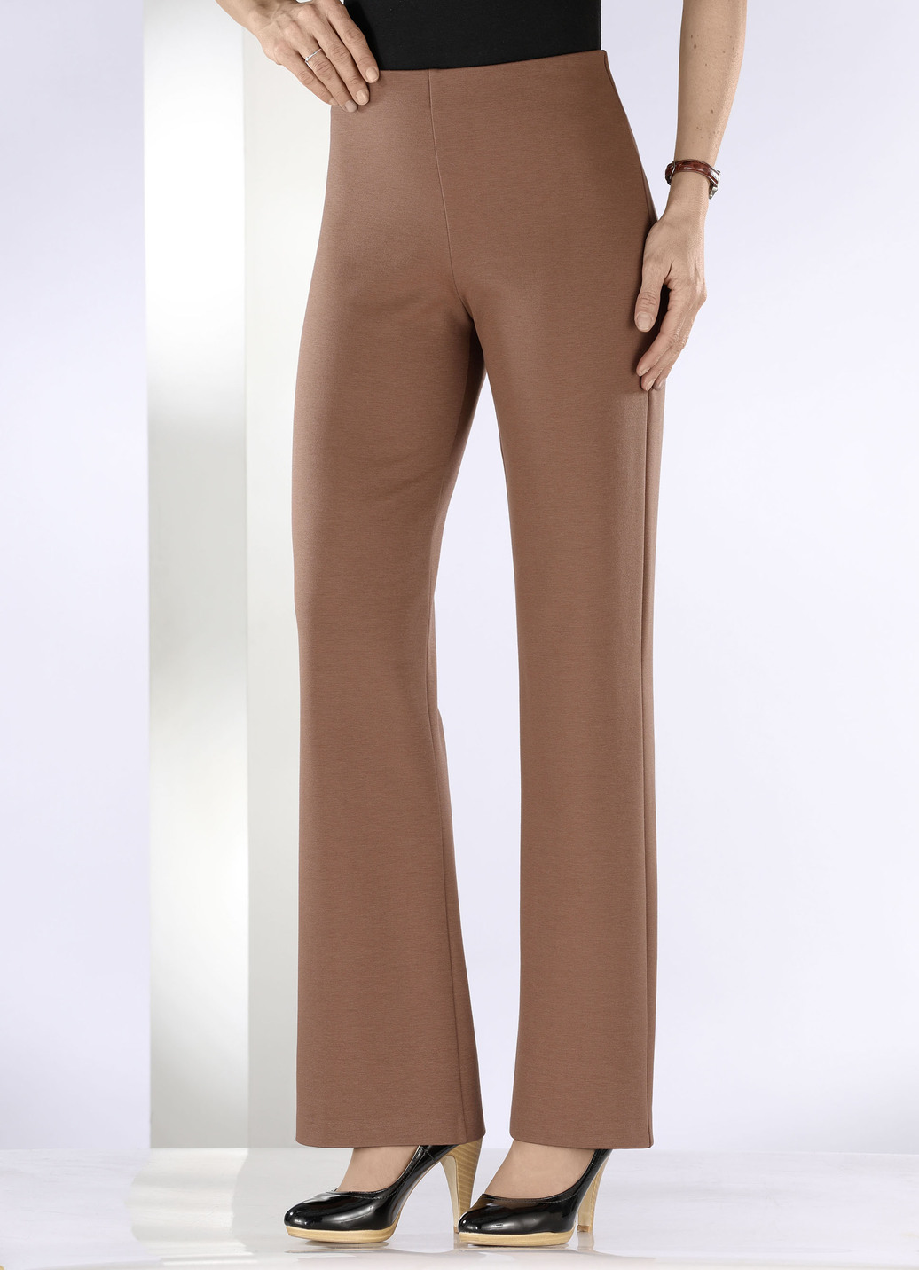 Jerseyhose mit ausgestellter Fußweite