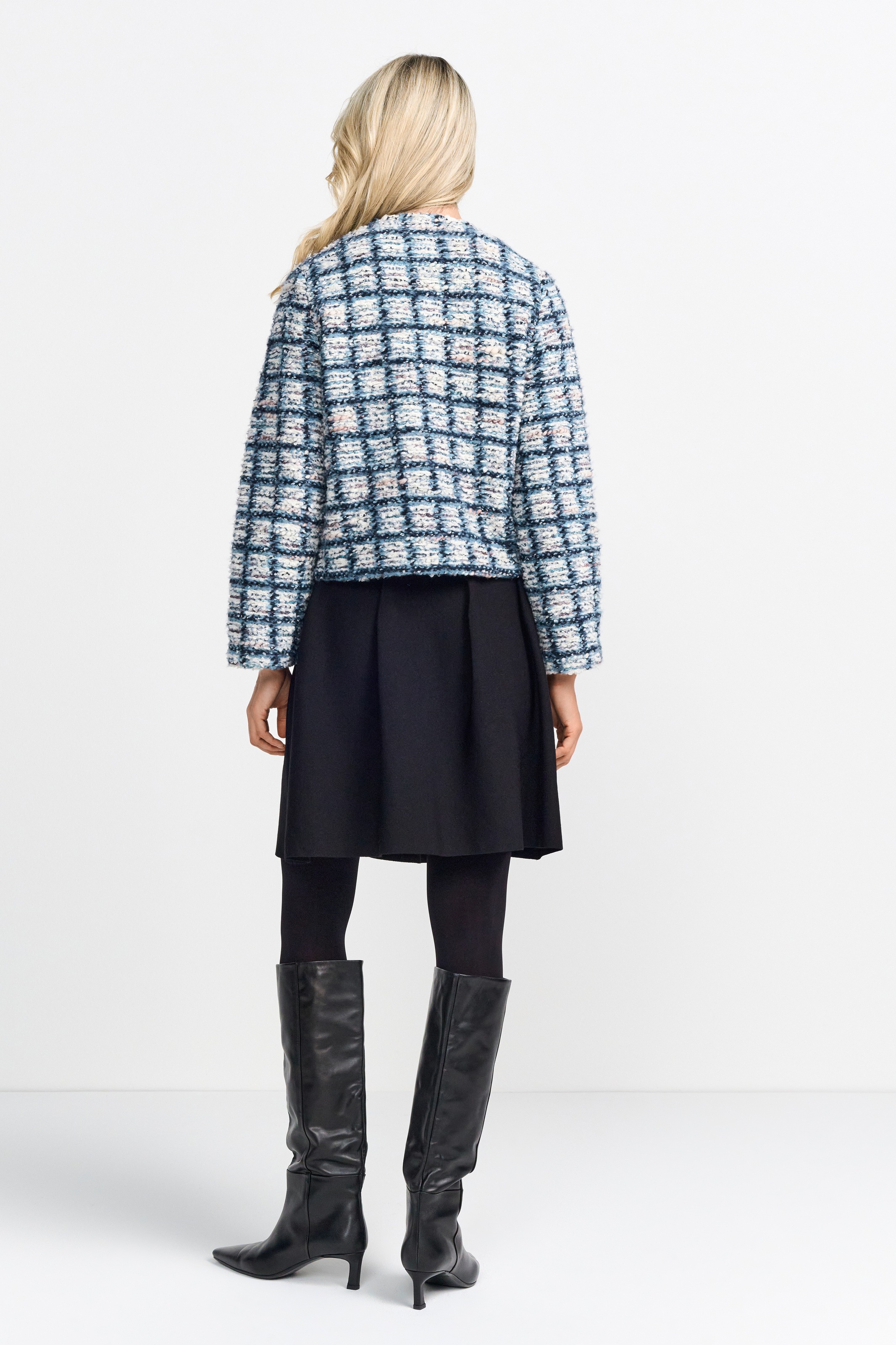 RICHROYAL Kurzblazer , Mit Glitzerdetails in der Wolle