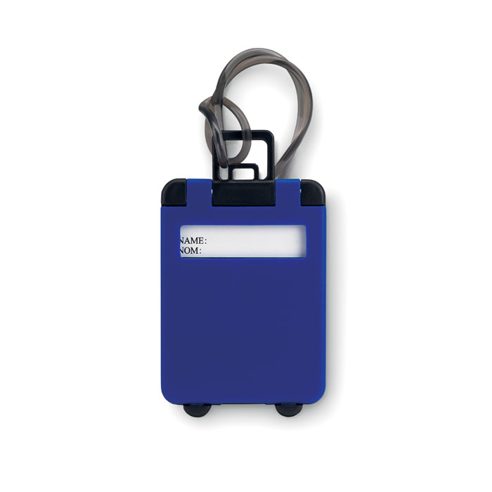 GiftRetail MO8718 - TRAVELLER Étiquette de bagage en plastiq