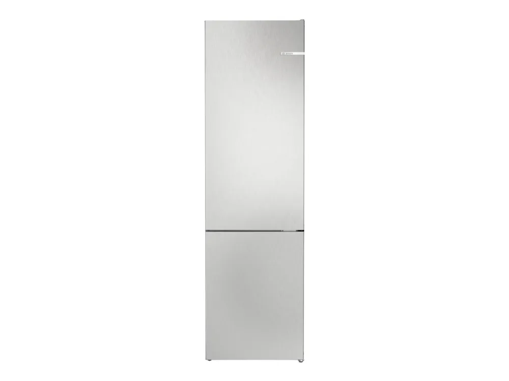 Bosch Serie | 4 KGN392LAF - Køleskab/fryser - bund-fryser - bredde: 60 cm - dybde: 66.5 cm - højde: 203 cm - 363 liter - Klasse A - rustfrit stål