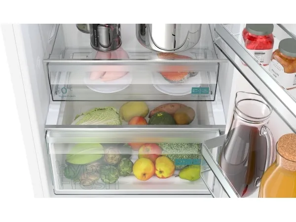 Siemens iQ300 KG36N2WCF - Køleskab/fryser - bund-fryser - bredde: 60 cm - dybde: 66.5 cm - højde: 186 cm - 321 liter - Klasse C - hvid
