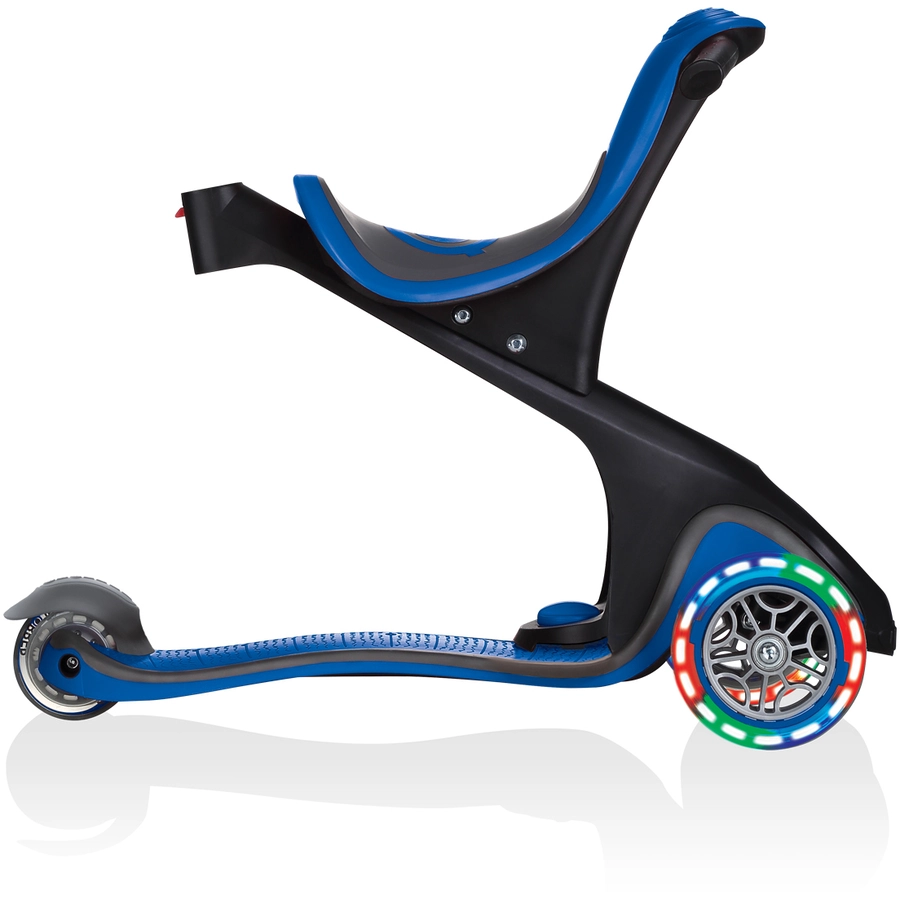 GLOBBER GO-UP COMFORT LIGHTS mit Leuchtrollen, navy blau