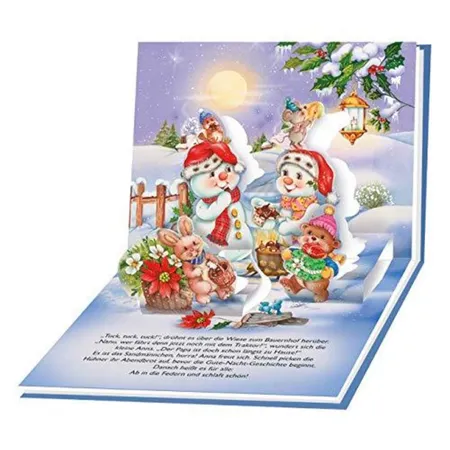 Trötsch Mini Pop up Buch - Fröhliche Weihnachszeit