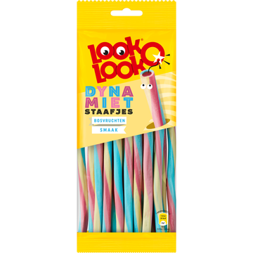 Look-O-Look Dynamietstaafjes Regenboog Bessen 110g