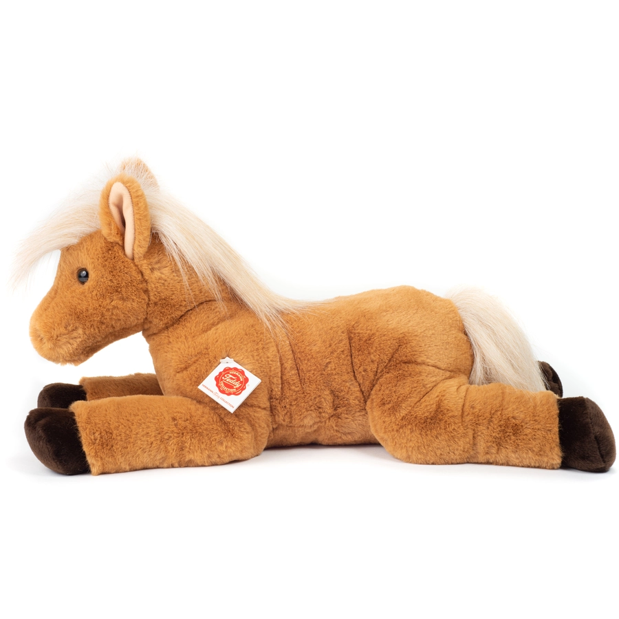 Teddy HERMANN® Pferd liegend hellbraun, 48 cm