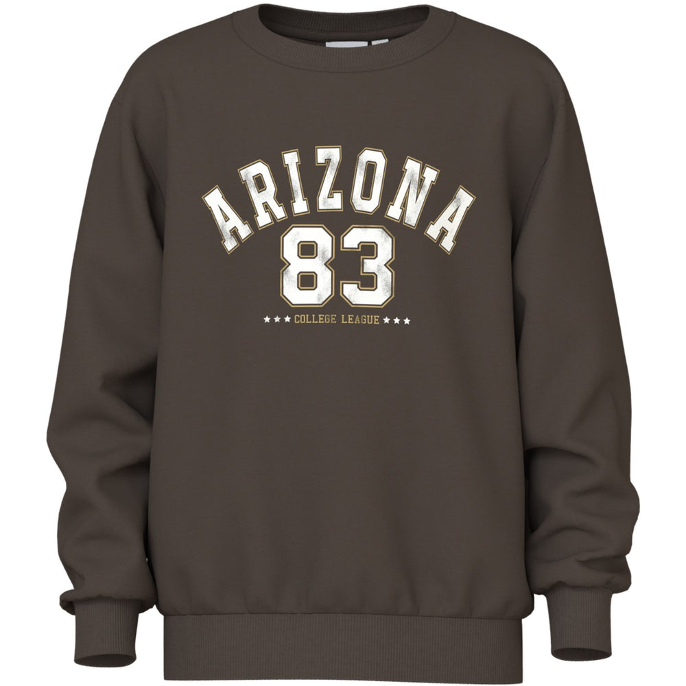 Køb Name It Turkish Coffee Arizona Nkmvoder Ls Nreg Sweat Box Unb