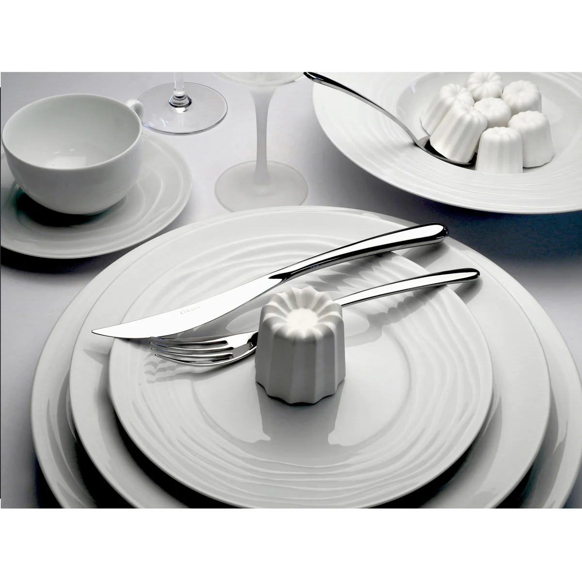 Onde - Assiette de présentation 31.5 cm (lot de 3) Médard de Noblat