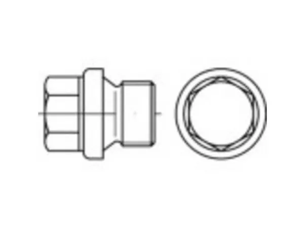 TOOLCRAFT 1061788 Låseskruer 3/8 Zoll DIN 910 Rustfrit stål A5 10 stk