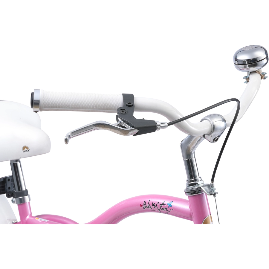 Bikestar Kinderrad 24 Zoll Cruiser pink